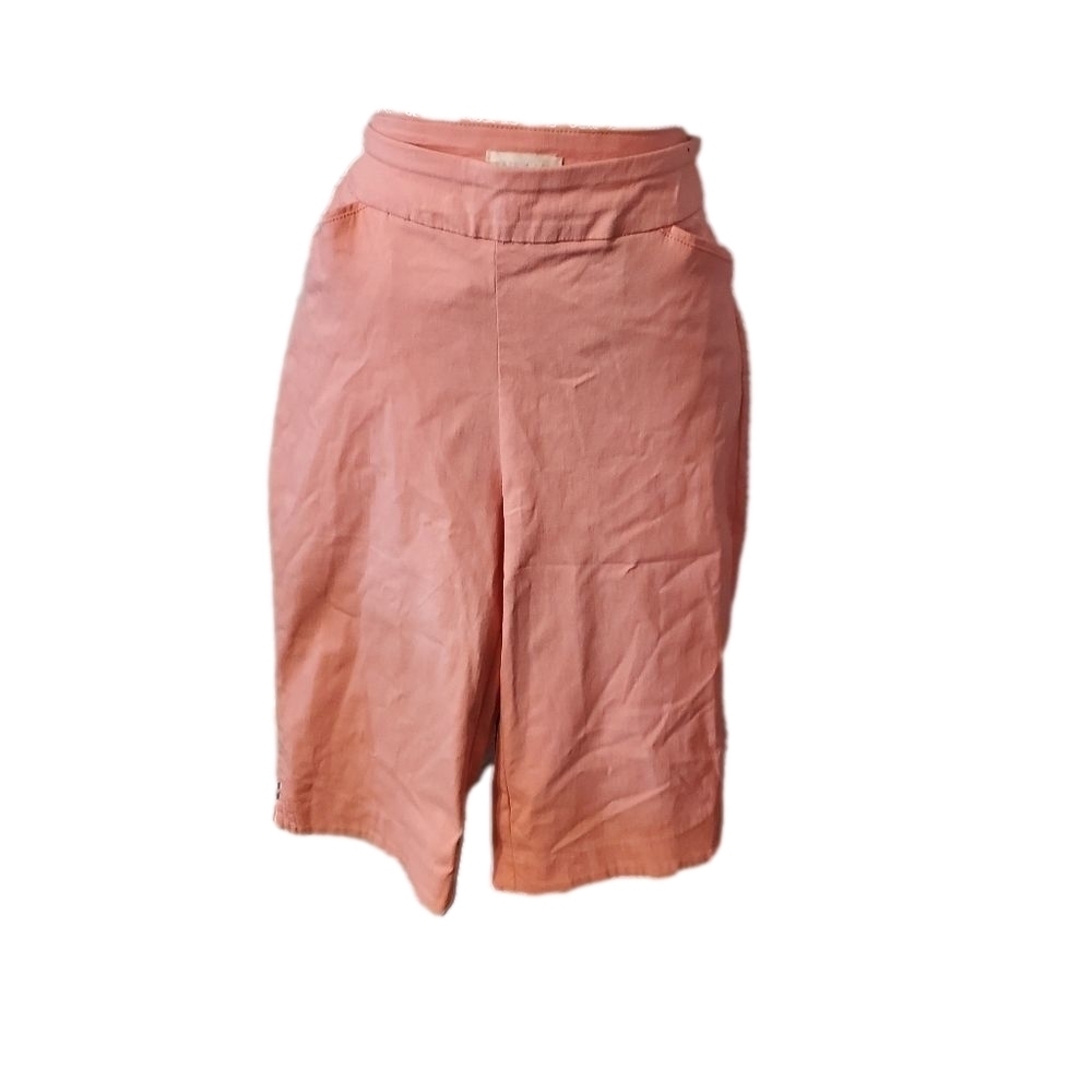 Kate And Sam Pink Capris Elastic Waistband Size 10